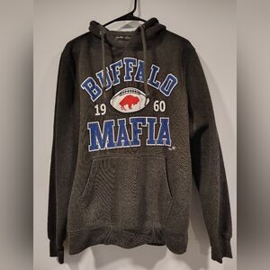 Buffalo Mafia Gray Hoodie